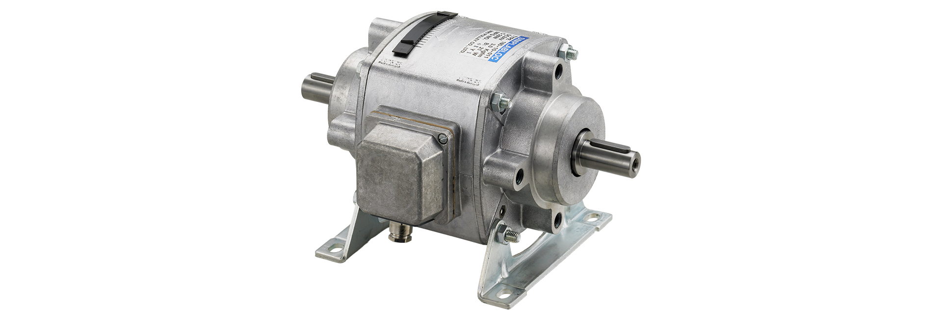 三木プーリのクラッチ・ブレーキユニット 180タイプ 製品画像（電磁クラッチブレーキ一体型・高トルク対応・産業用制動制御）