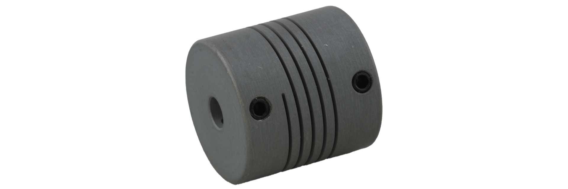 三木プーリのヘリカル ARMモデルタイプ／ACRMモデルタイプ コイルばね・スリットカップリング製品画像（軸ずれ補正・高柔軟性・精密軸継手）