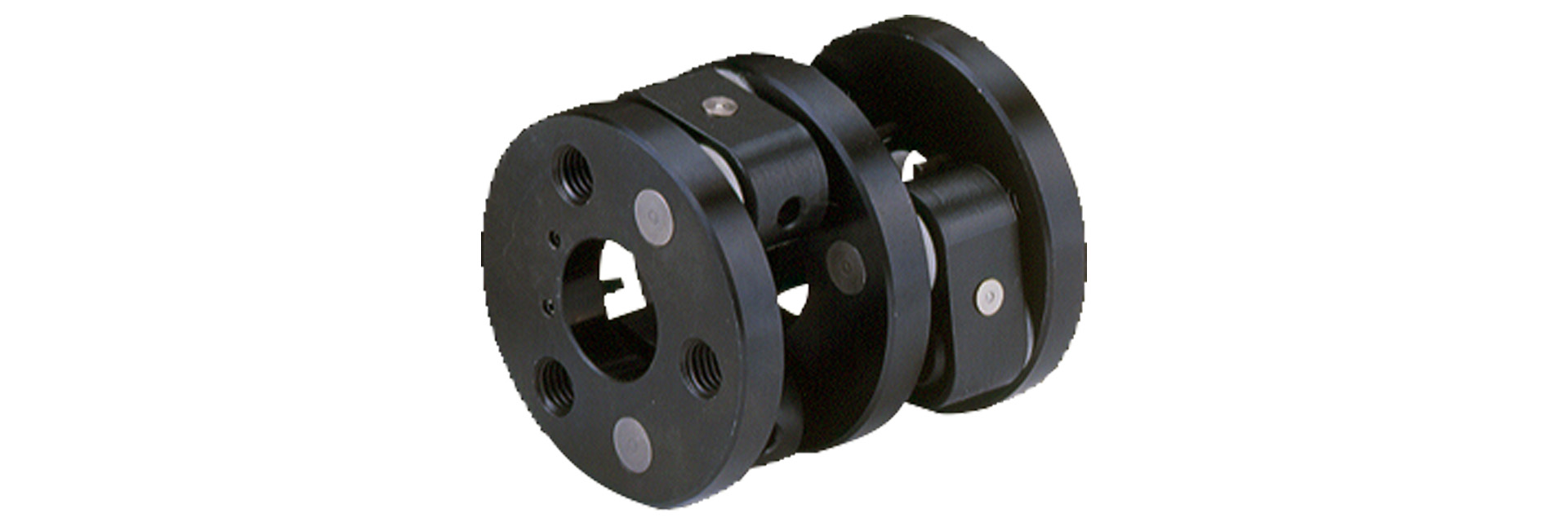 三木プーリのシュミット DLタイプ リンク式カップリング製品画像（偏心許容・高耐久構造・産業用伝動軸継手）