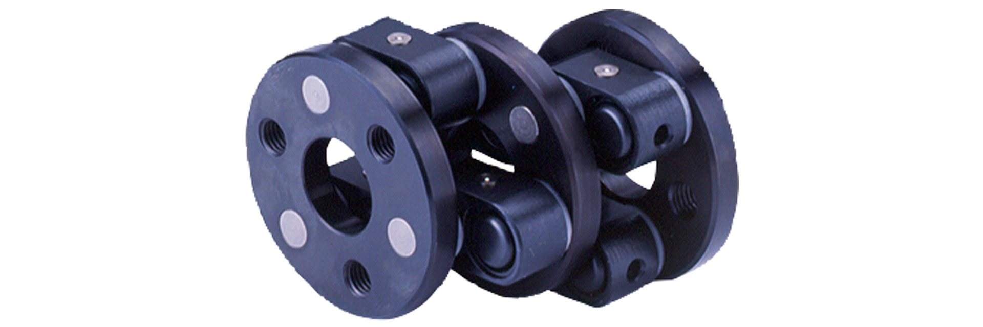 三木プーリのシュミット NSSタイプ リンク式カップリング製品画像（大偏心対応・高柔軟性・特殊用途軸継手）