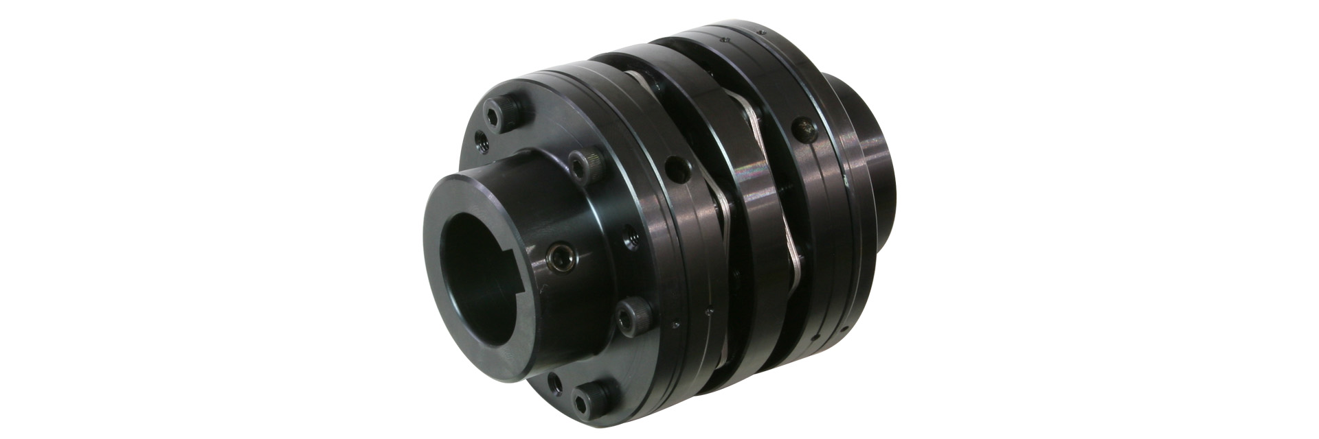 三木プーリのサーボフレックスSFUモデル SFU-DSタイプ 金属板ばねカップリング製品画像（高精度トルク伝達・サーボ用途軸継手・産業用カップリング）