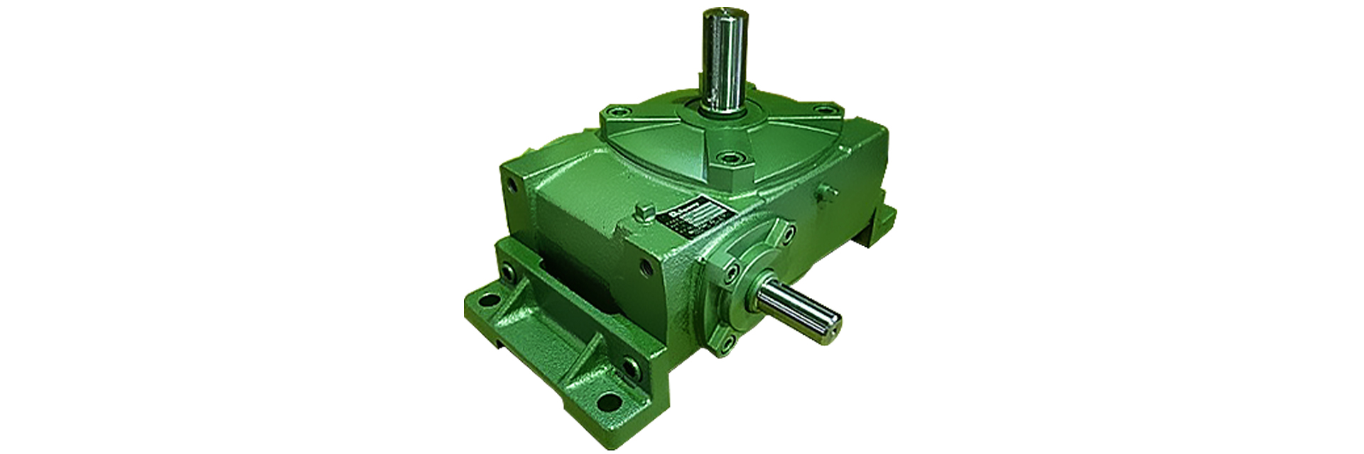 三木プーリのベルポニー ウォーム減速機 N-PFOタイプ 製品画像（中空軸フランジ仕様・ウォーム減速機）