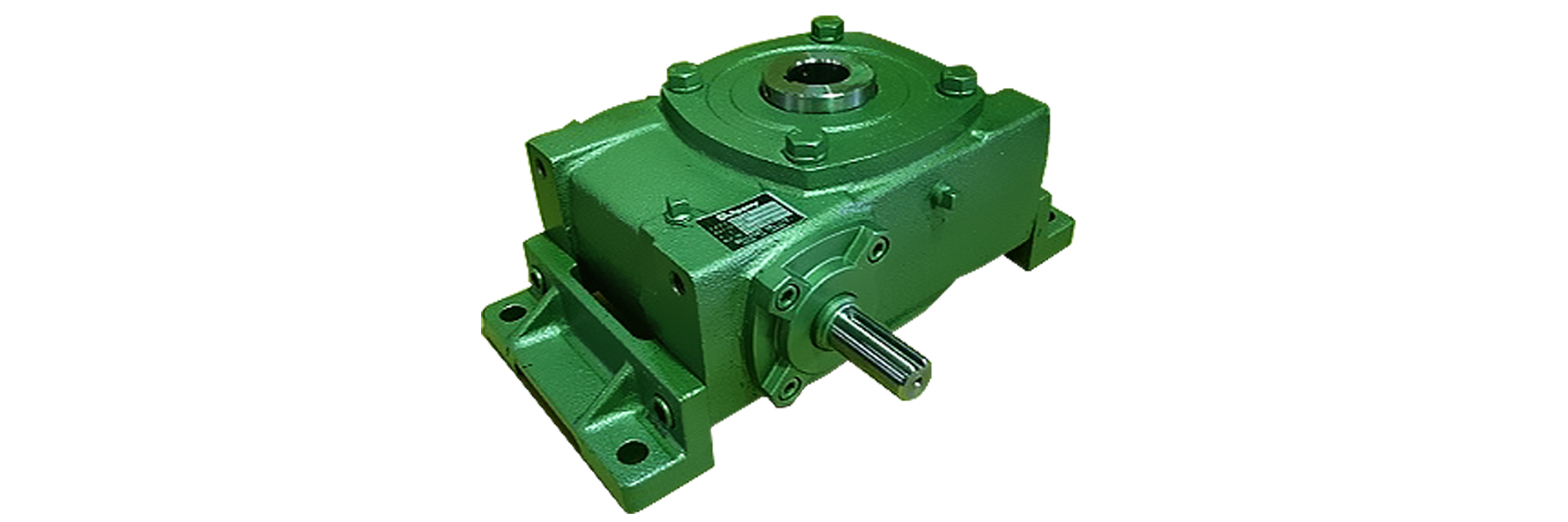 三木プーリのベルポニー ウォーム減速機 N-PFHOタイプ 製品画像（中空軸高トルク仕様・ウォーム減速機）