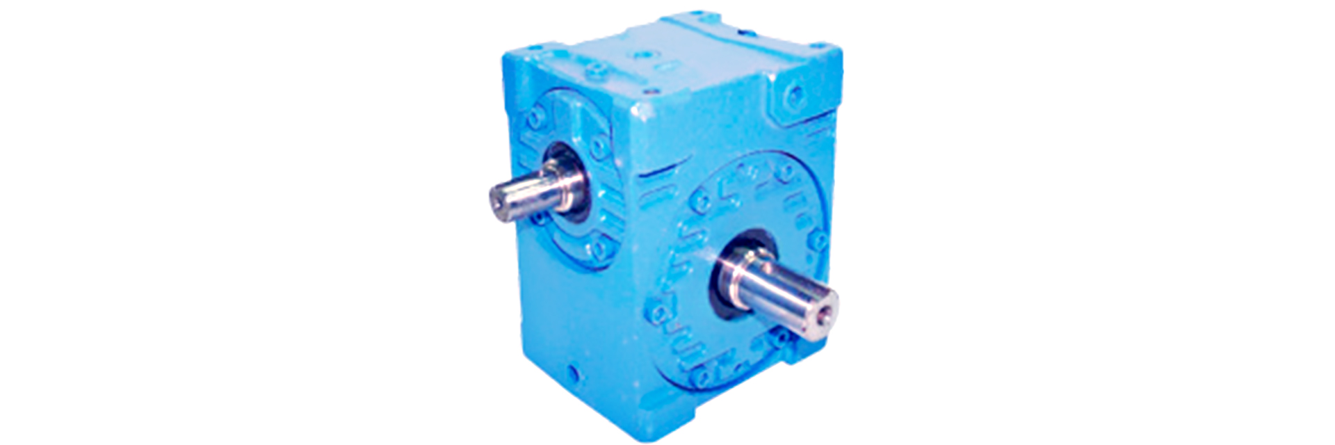 三木プーリのマキシンコー ウォーム減速機 MAWタイプ／MAWPタイプ 製品画像（直交軸減速・高トルク伝動・産業用減速機）