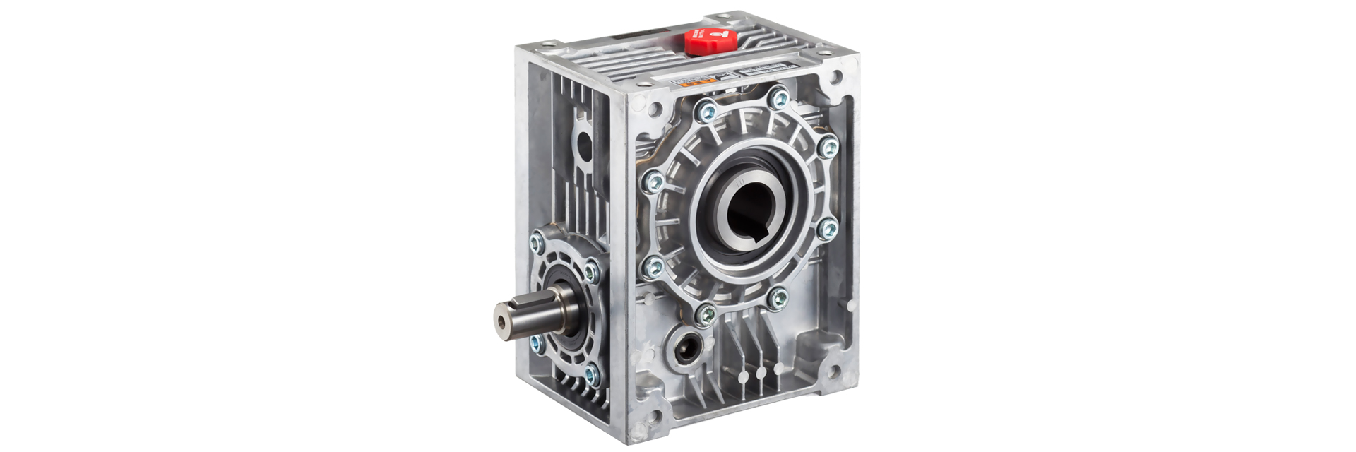 三木プーリのマキシンコー ウォーム減速機 MALOタイプ 製品画像（中空軸低騒音仕様・ウォーム減速機）