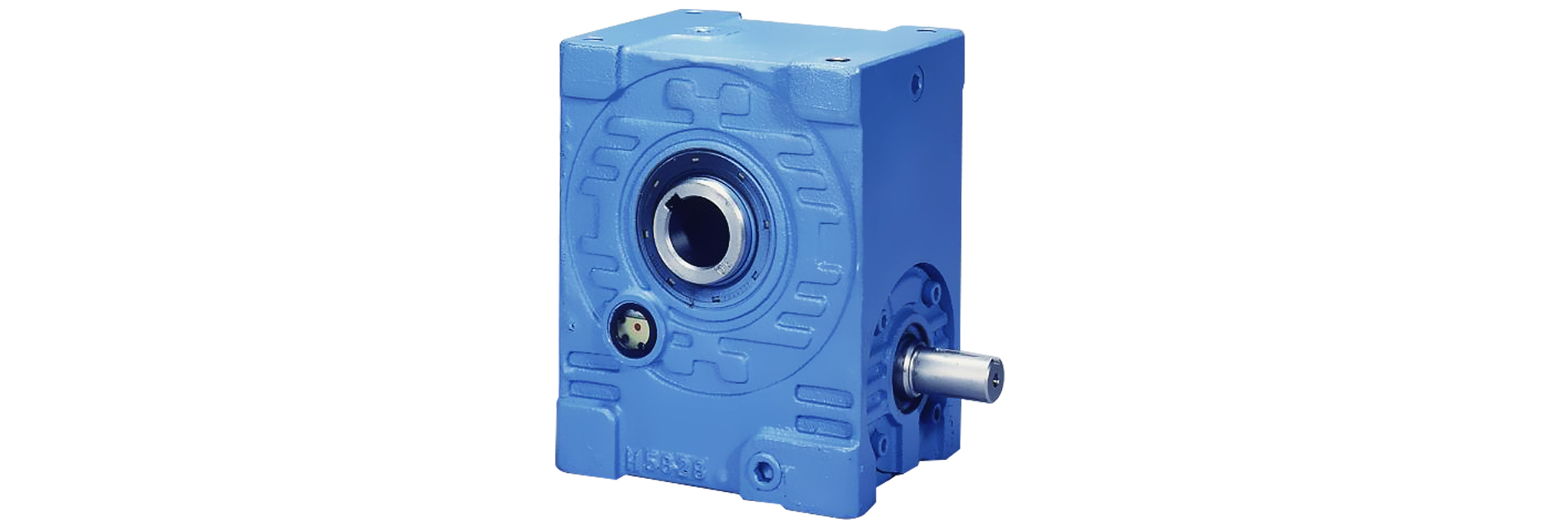 三木プーリのマキシンコー ウォーム減速機 MAOBタイプ／MAOBPタイプ 製品画像（中空軸対応・ウォーム減速機・産業用駆動）