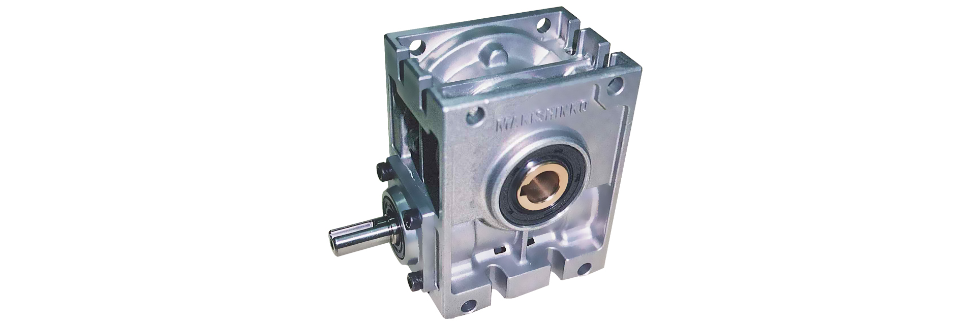 三木プーリのマキシンコー ウォーム減速機 MAO32・40タイプ 製品画像（中空軸仕様・ウォームギヤ減速機・産業用）