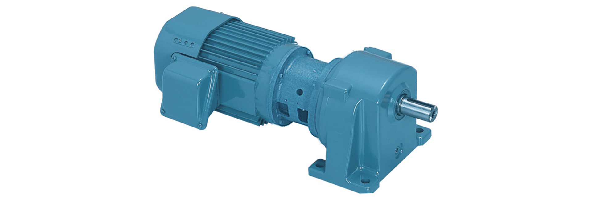 三木プーリのTMLCB2タイプ クラッチブレーキ付き中実軸ギヤードモータ製品画像（動力切替制御・高機能駆動・産業用）