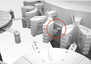 ペットボトル成形機 使用装置全体イメージ