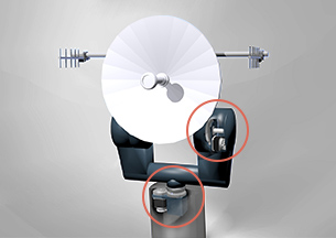 パラボナアンテナ 使用装置全体イメージ