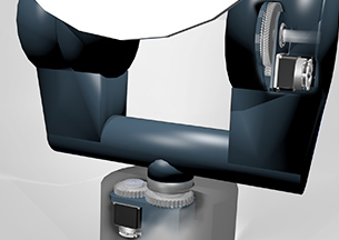 パラボナアンテナ 拡大イメージ