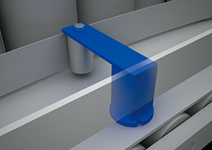 コンベア用センタリング装置 拡大イメージ