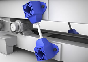振動コンベア 拡大イメージ