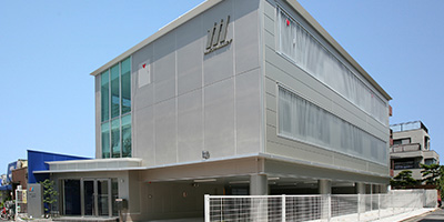 三木プーリ名古屋支店の外観（中部エリアの営業および技術サポートを担う拠点の建物外観）