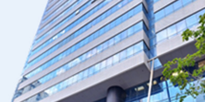 三木プーリ香港の外観（アジア地域の営業および流通機能を担う海外拠点のオフィス外観）