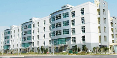 三木プーリ台湾の外観（台湾市場における営業および技術サポートを担う海外拠点のオフィス外観）