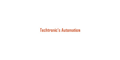 Techtronic’s Automation（New Delhi Area）のロゴ（インド・ニューデリー地域の販売パートナーを示す企業ブランドマーク）
